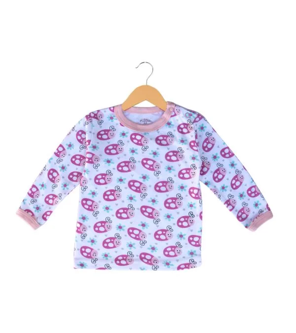 Camiseta de Algodón Estampada