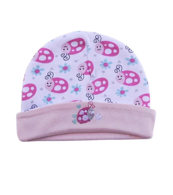 Gorro de Algodón Estampado 0-3m