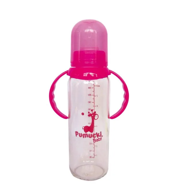 Mamadera de Vidrio 250ml — FUCSI
