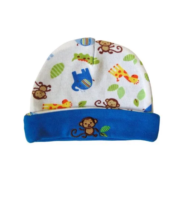 Gorro de Algodón Estampado 3-6 M