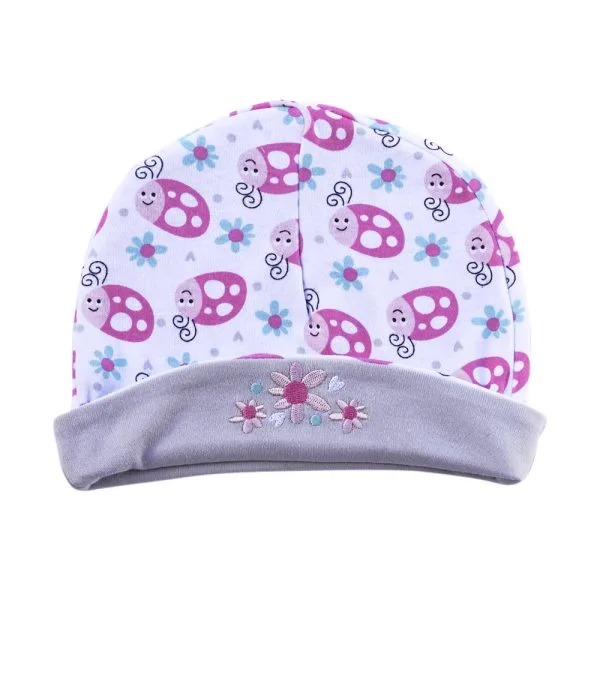 Gorro de Algodón Estampado 0-3m opción 2