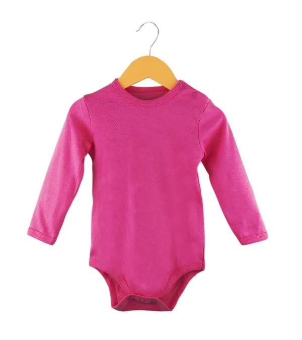 Body Liso Para Bebé — FUCSI