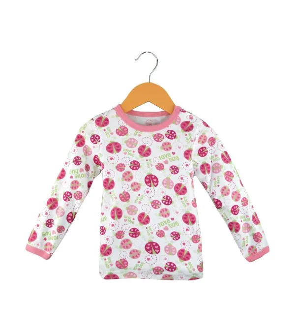 Camiseta de Algodón Estampada