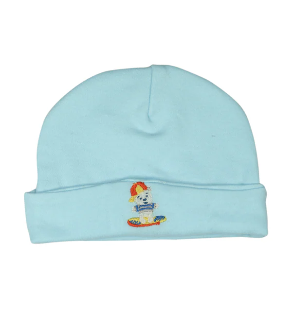 Gorro de Algodón Liso 0-3m — CELES