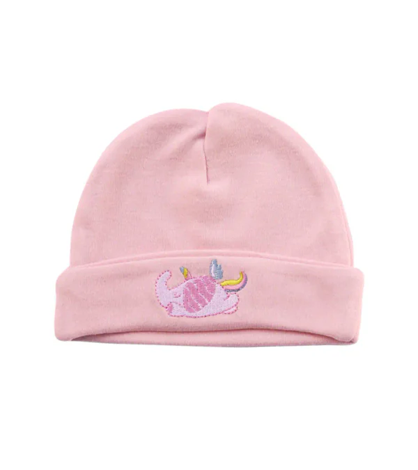 Gorro de Algodón Liso 3-6m — ROSAD