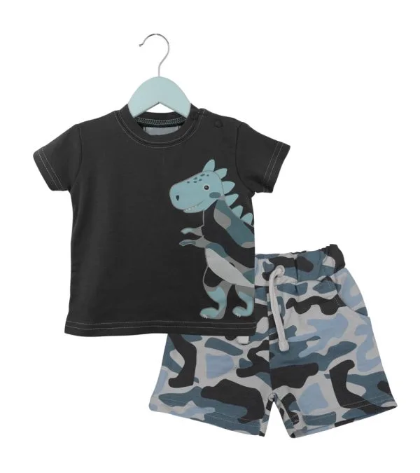 Conjunto de Short y Polera Jurassic