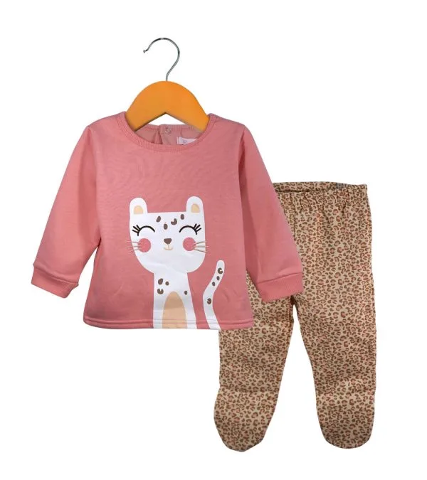 Pijama Franela Animal Print