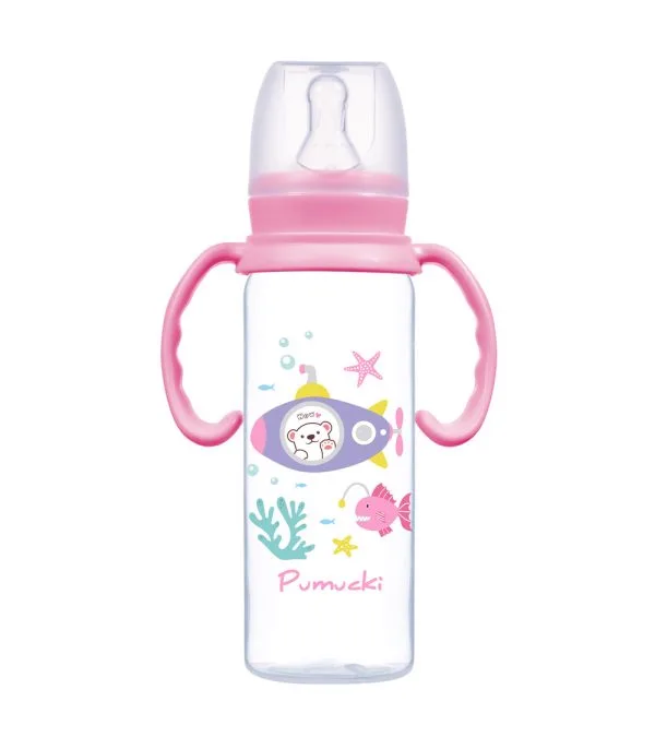 Mamadera Anticólico 8oz — ROSA