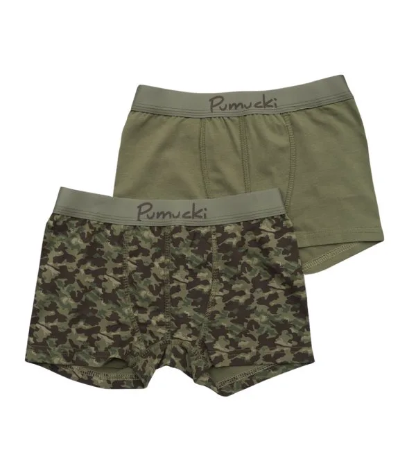 Set de Bóxer Estampado Militar