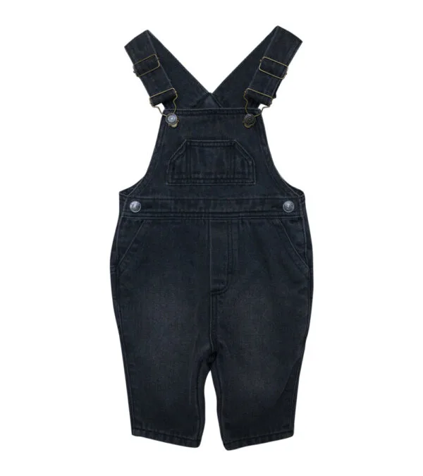 Jardinera de Jeans Negra