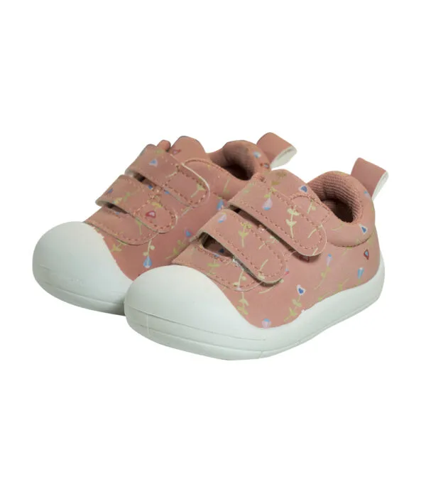 Gateador Floreado Con Velcro