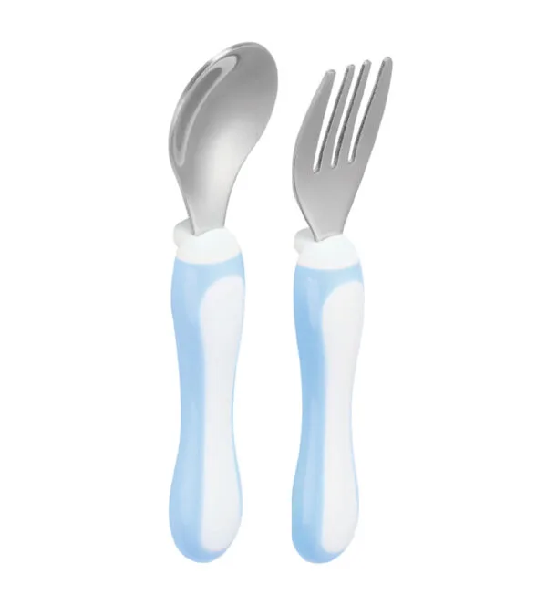 Set Cubiertos de Metal Para Bebé