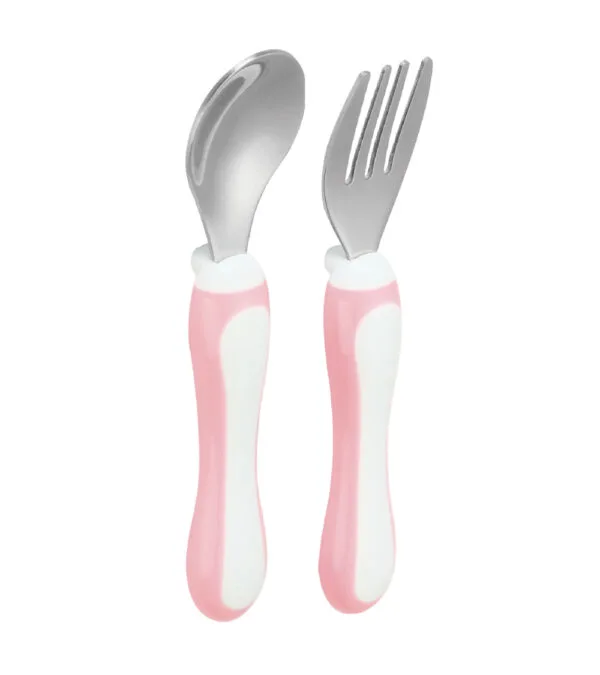 Set Cubiertos de Metal Para Bebé — ROSAD