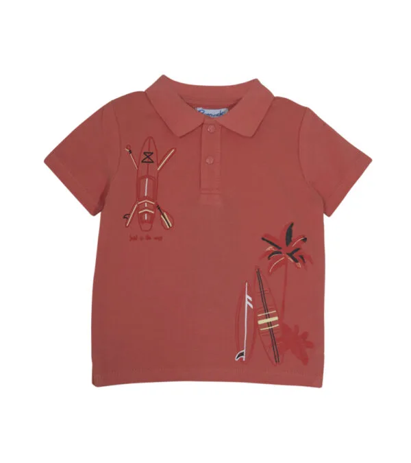 Polera Pique Manga Corta