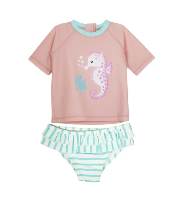 Traje de Baño 2pzas Rosado