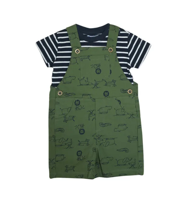 Jardinera Verde con Polera