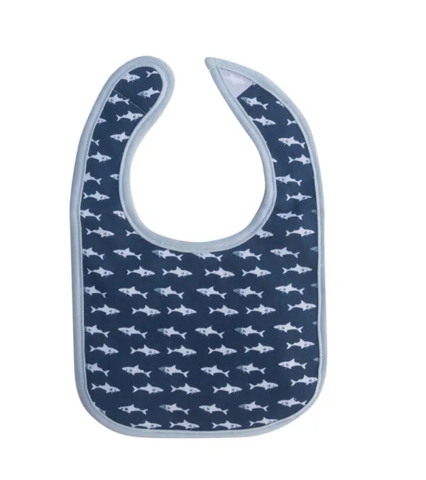 Set de 2 Baberos Impermeables Azul opción 3