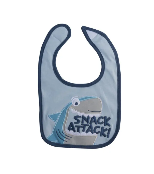 Set de 2 Baberos Impermeables Azul opción 2