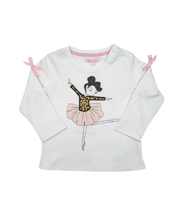 Polera Manga Larga Niña Ballerina foto 2