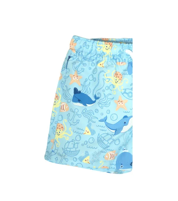Short de Baño Celeste opción 2