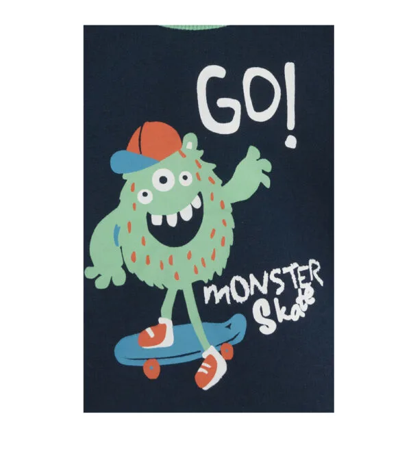 Pijama de Franela Monster opción 2