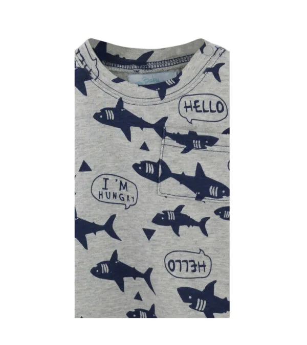 Conjunto de Short y Polera Shark foto 2