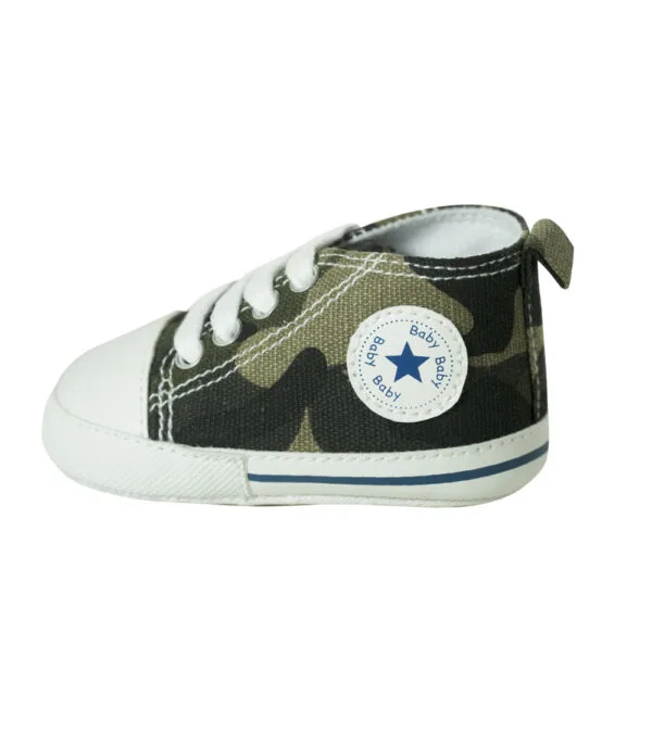 Zapatos Estampado Militar Para Niño opción 2