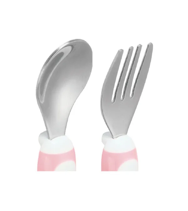 Set Cubiertos de Metal Para Bebé opción 2