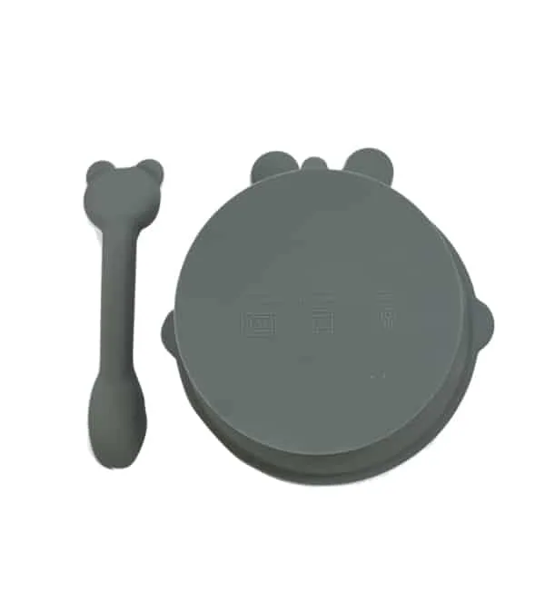 Set De Plato y Cuchara Silicona opción 4