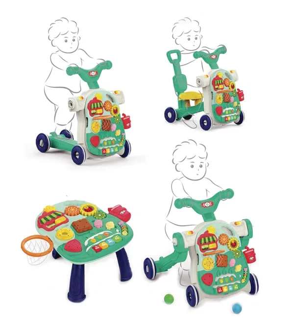 Andador Multifuncional 4 en 1 Verde opción 2
