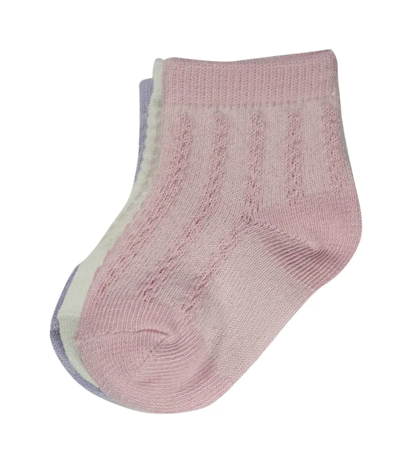 Set 3 Pares de Calcetines Lisos Niña opción 4
