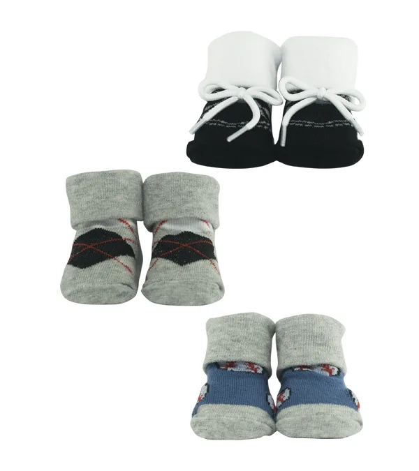 Set 3 Pares de Calcetines en Caja Bebé opción 2