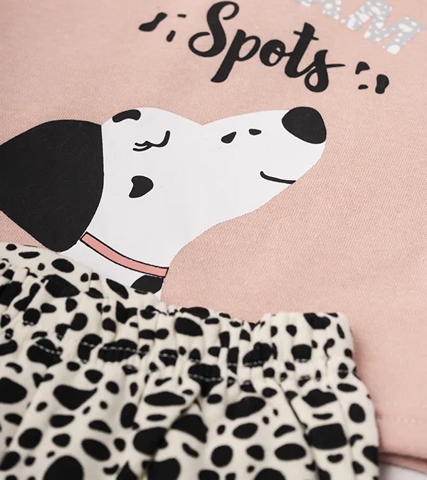 Pijama de Franela Spots opción 3