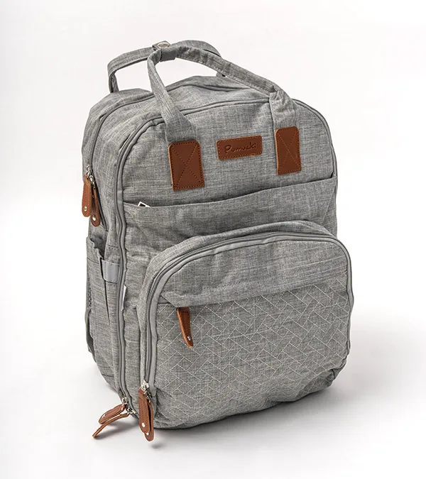Bolso Mochila Multifuncional — GRIS