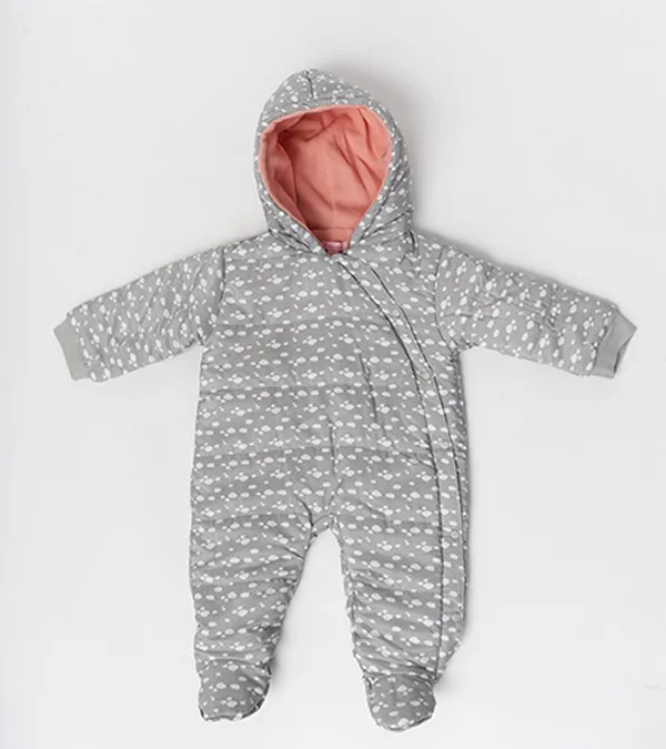 Parka Enterito Niña Nubes