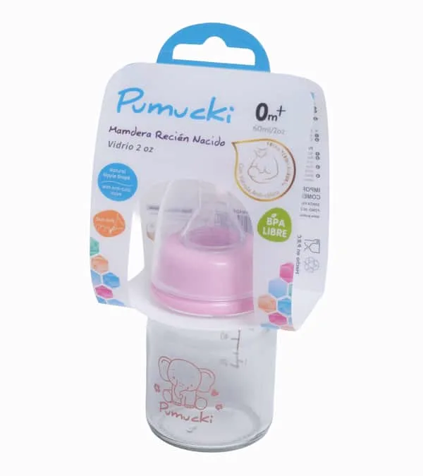 Mamadera Recién Nacido Vidrio 2Oz opción 3