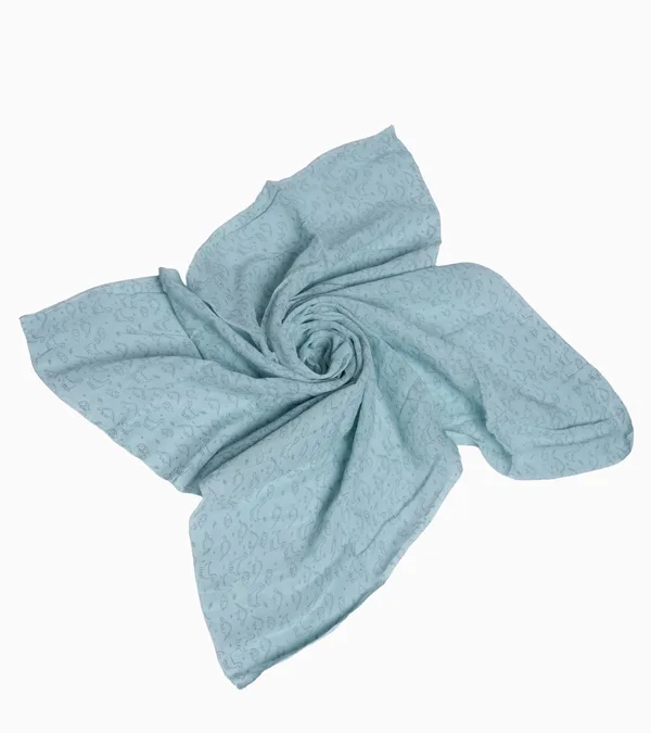 Set de 3 Pañales de Algodón Azul opción 3