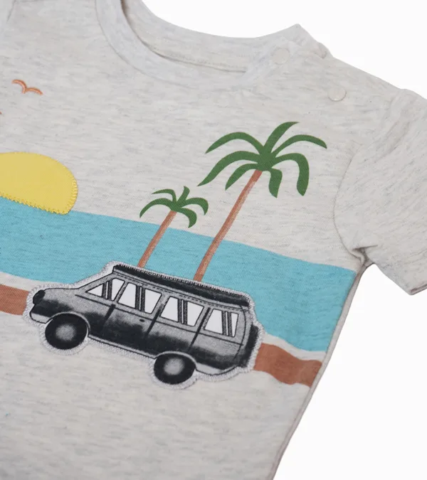 Conjunto de Polera y Short Niño opción 4