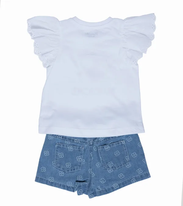 Conjunto de Polera y Falda-short opción 2