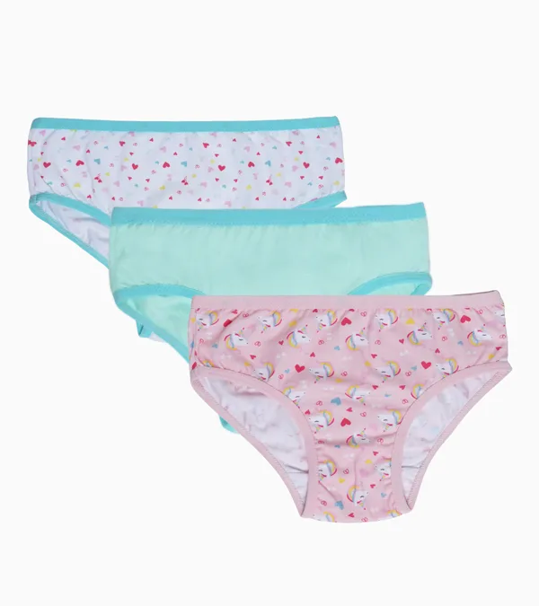 Set de Calzones Estampado Unicornio