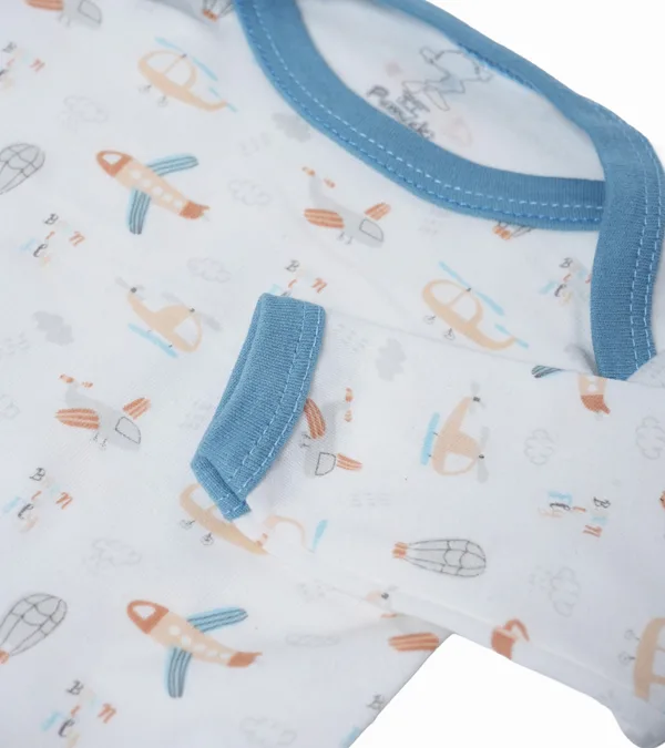 Ajuar Ropa Interior Celeste opción 4