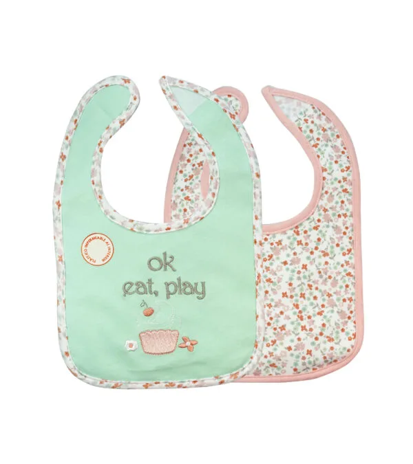 Set de 2 Baberos Impermeables — VERDE