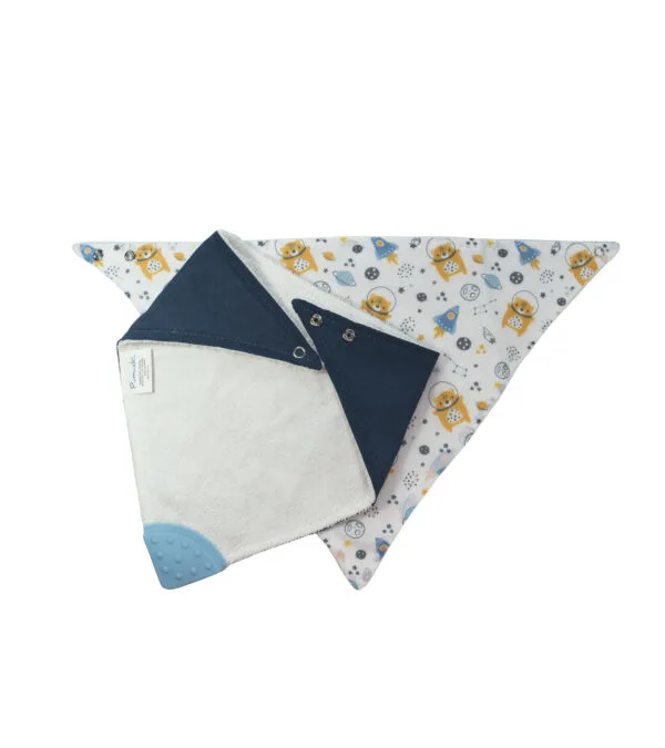 Set de Baberos Tipo Bandana opción 3