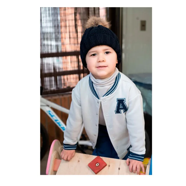 Buzo Azul Niño opción 4