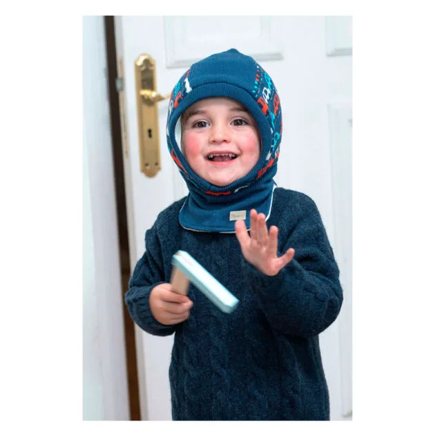 Pasamontañas Azul para Niño