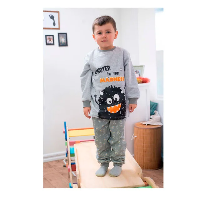 Pijama de Franela Monster