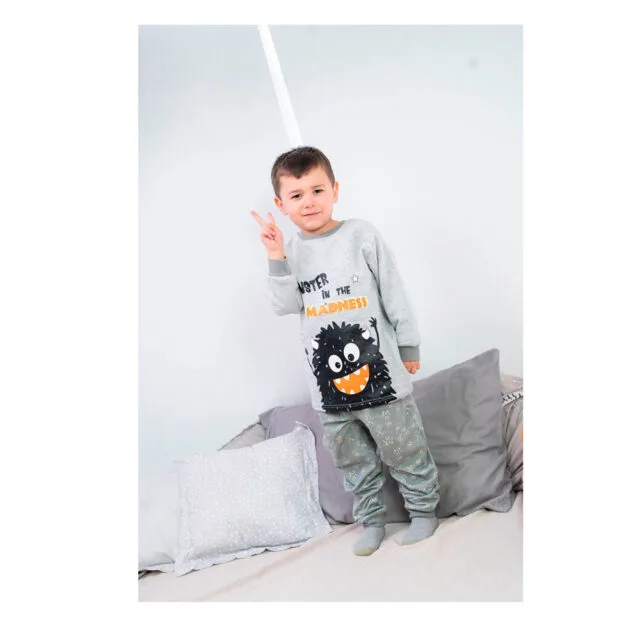 Pijama de Franela Monster opción 2