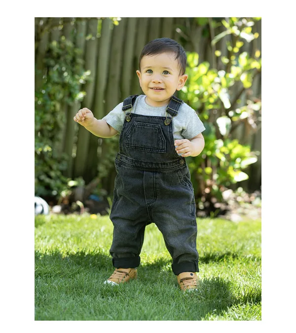 Jardinera de Jeans Negra