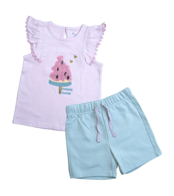 Conjunto de Polera y Short Niña