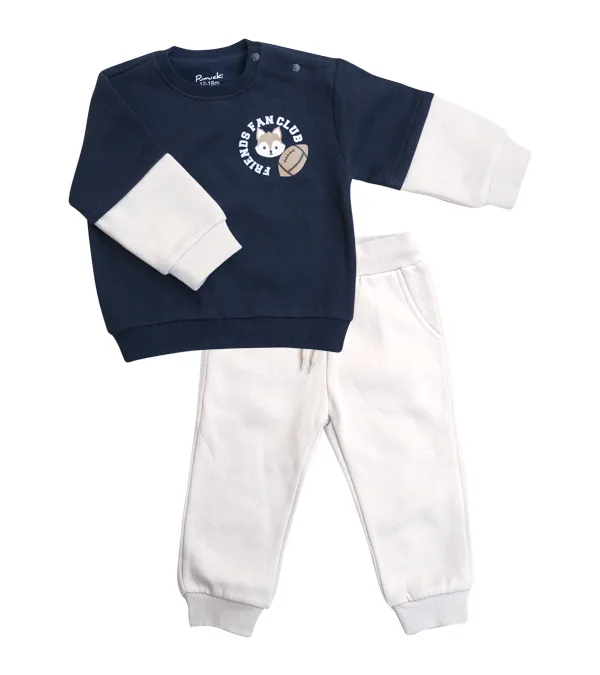 Buzo Azul Niño Club